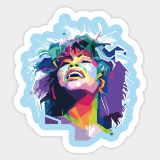 Queen of Rock n Roll Sticker